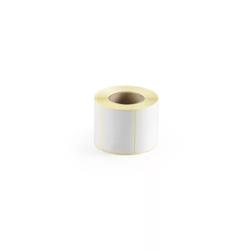 Etikett címke thermo, 40x70mm, tekercses, erős ragasztós 1000 címke/tekercs fehér