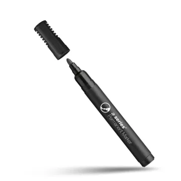Alkoholos marker 3mm, kerek végű A-series fekete