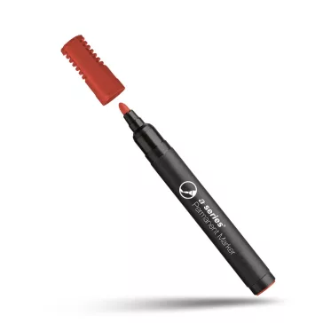 Alkoholos marker 3mm, kerek végű A-series piros