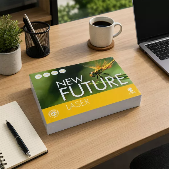 Másolópapír A5, 80g, New Future Laser Copy, CIE 150 fehérség, 500ív/csomag Másolópapír A5, 80g, New Future Laser Copy, CIE 150 fehérség, 500ív/csomag