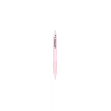   Golyóstoll 1 mm, rózsaszín tolltest, Zebra Z-Grip Pastel, írásszín kék