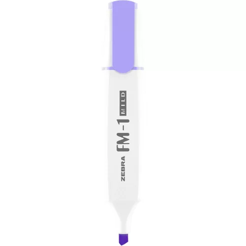 Szövegkiemelő 3,5 mm, Zebra FM-1 Mild, lila