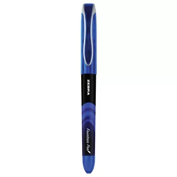 Töltőtoll 0,6 mm, Zebra Fountain pen, kék