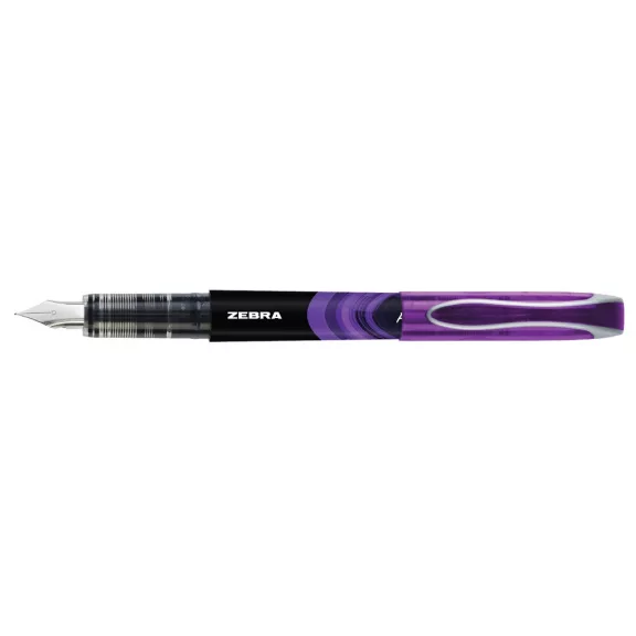 Töltőtoll 0,6 mm, Zebra Fountain pen, lila Töltőtoll 0,6 mm, Zebra Fountain pen, lila