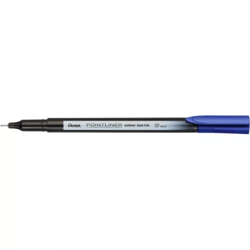 Rostirón, tűfilc 0,4mm, Pentel Pointliner sötétkék