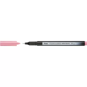 Rostirón, tűfilc 0,4mm, Pentel Pointliner babarózsaszín