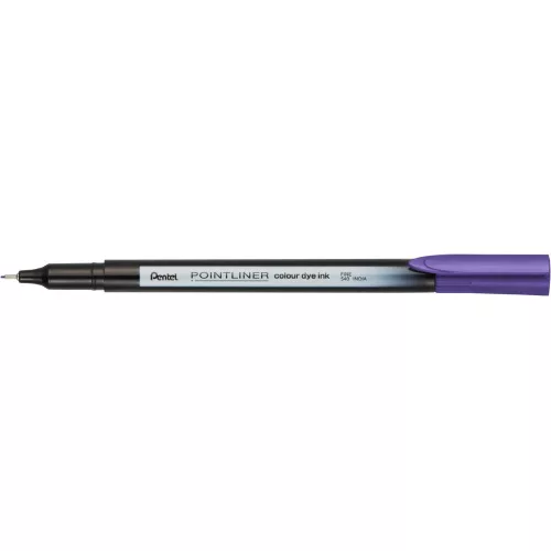 Rostirón, tűfilc 0,4mm, Pentel Pointliner sötétlila