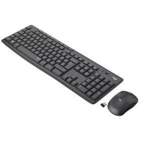   Billentyűzet+egér vezeték nélküli Silent HUN fehér Logitech MK295