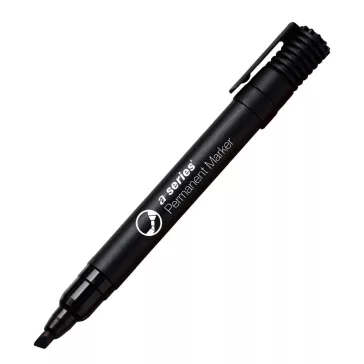 Alkoholos marker 2-5mm, vágott végű A-series fekete