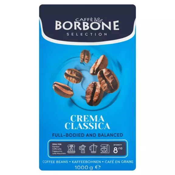 Kávé szemes, 1000g, Caffé Borbone Crema Classica Kávé szemes, 1000g, Caffé Borbone Crema Classica