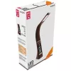 Asztali LED lámpa, kijelzős, 6W, 5000K, AVIDE, barna