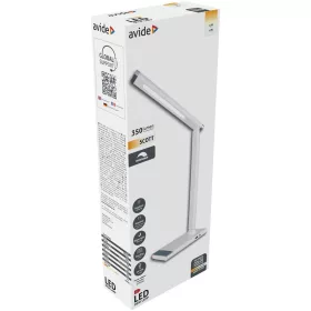 Asztali LED lámpa, Scott, 12W, 5000K, AVIDE, fehér