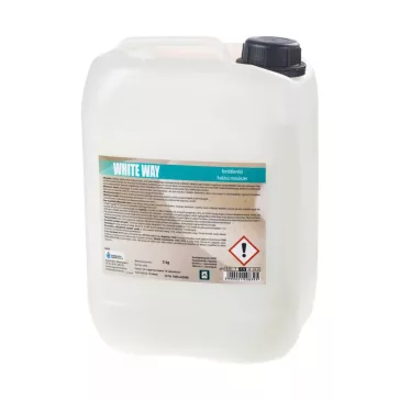   Mosószer 5 liter fertőtlenítő hatással fehér és színtartó ruhákhoz White Way