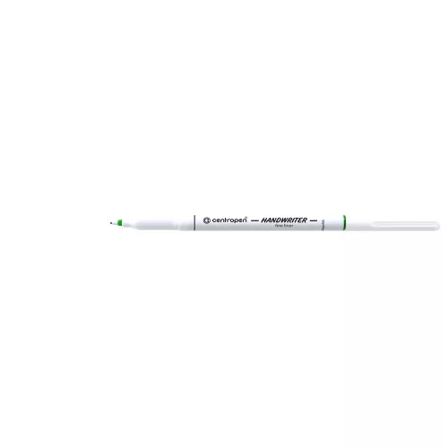 Rostirón, tűfilc 0,5 mm, kupakos Centropen 2551 zöld