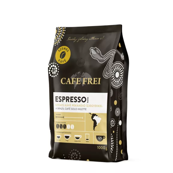 Kávé szemes, 1000g, Cafe Frei Espresso, pekándiós Kávé szemes, 1000g, Cafe Frei Espresso, pekándiós