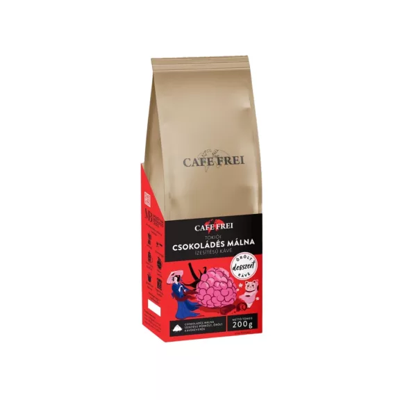 Kávé őrölt, 200g, Cafe Frei Tokiói Málna Csokoládéval