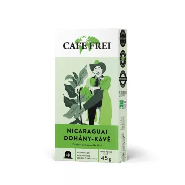   Kávékapszula, Nespresso kompatibilis, Cafe Frei Nicaraguai dohány 9db kapszula