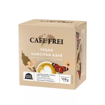   Kávékapszula, Dolce Gusto kompatibilis, Cafe Frei Vegán marcipán kávé 9db kapszula