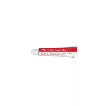 Tempera tubusos 7.5ml Faber-Castell fehér