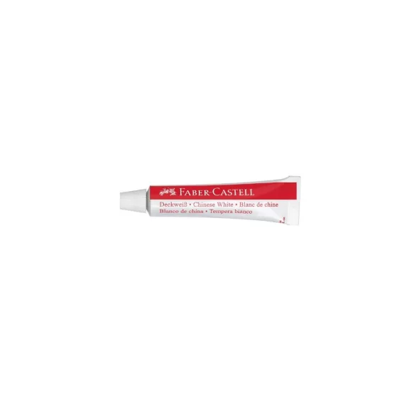 Tempera tubusos 7.5ml Faber-Castell fehér Tempera tubusos 7.5ml Faber-Castell fehér