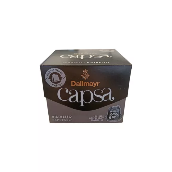Kávékapszula Nespresso kompatibilis, Dallmayr Espresso Ristretto 10db kapszula Kávékapszula Nespresso kompatibilis, Dallmayr Espresso Ristretto 10db kapszula