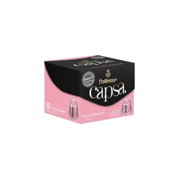   Kávékapszula Nespresso kompatibilis, Dallmayr Lungo Decaffeinato 10db kapszula