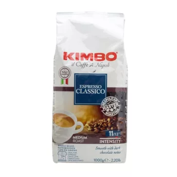 Kávé szemes, 1000g, Kimbo Espresso Classico 