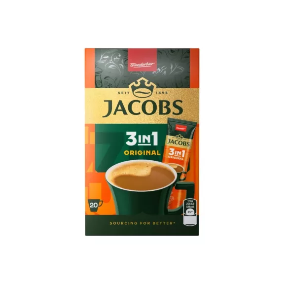 Kávé instant 3Iin1 20X12,6g Jacobs Kávé instant 3Iin1 20X12,6g Jacobs