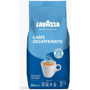   Kávé szemes, 500g, Lavazza Caffé Decaffeinato koffeinmentes 