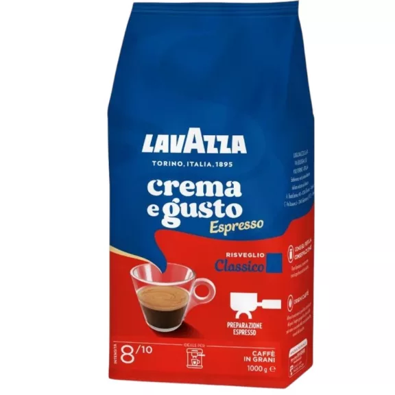 Kávé szemes, 1000g, Lavazza Crema e Gusto Classico Kávé szemes, 1000g, Lavazza Crema e Gusto Classico