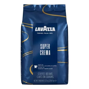 Kávé szemes, 1000g, Lavazza Super Crema 
