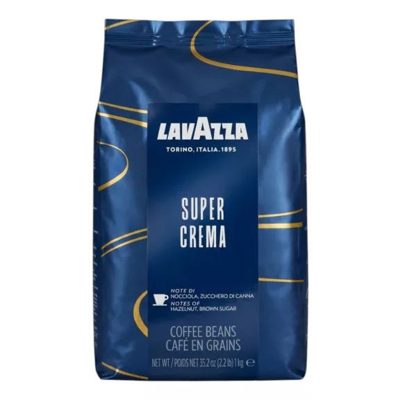 Kávé szemes, 1000g, Lavazza Super Crema Kávé szemes, 1000g, Lavazza Super Crema