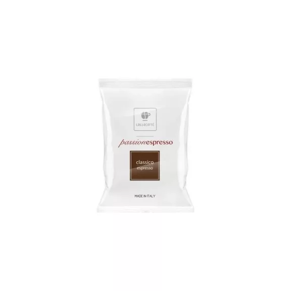 Kávékapszula, Nespresso kompatibilis, Lollo Caffe Classico, 100db kapszula Kávékapszula, Nespresso kompatibilis, Lollo Caffe Classico, 100db kapszula