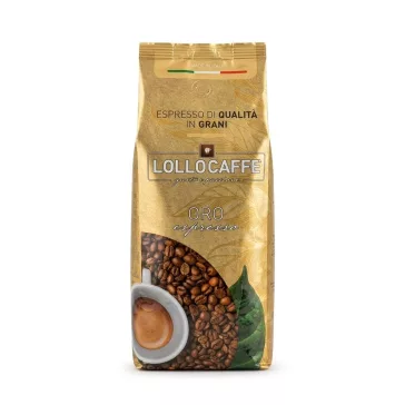 Kávé szemes, 1000g, Lollo Caffe Oro 