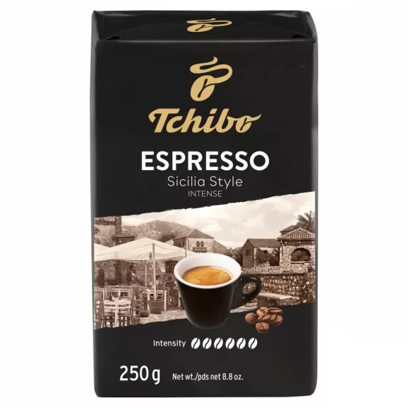 Kávé őrölt, 250g, Tchibo Espresso Sicilia Style Kávé őrölt, 250g, Tchibo Espresso Sicilia Style