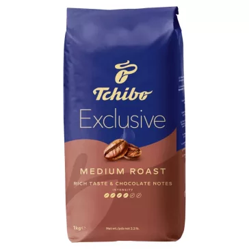 Kávé szemes, 1000g, Tchibo Exclusive Medium