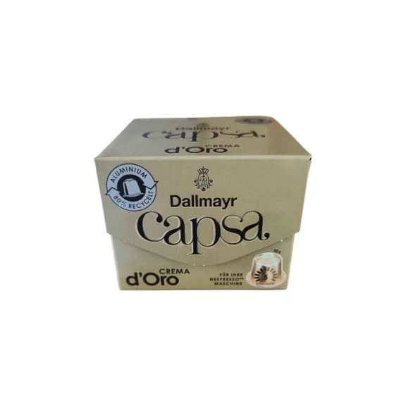 Kávékapszula Nespresso kompatibilis, Dallmayr Crema d Oro 10db kapszula Kávékapszula Nespresso kompatibilis, Dallmayr Crema d Oro 10db kapszula