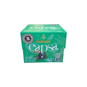   Kávékapszula Nespresso kompatibilis, Dallmayr Crema d Oro Brasil 10db kapszula