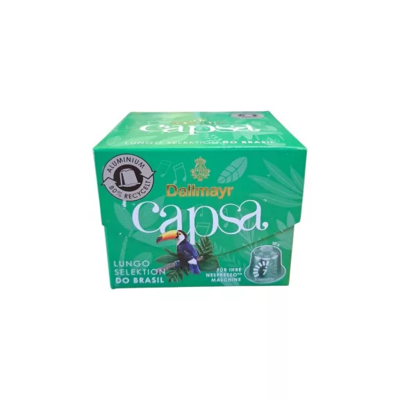 Kávékapszula Nespresso kompatibilis, Dallmayr Crema d Oro Brasil 10db kapszula Kávékapszula Nespresso kompatibilis, Dallmayr Crema d Oro Brasil 10db kapszula