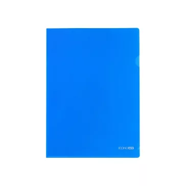   Genotherm 'L' A4, PP 180 micron fényes, víztiszta, Economix kék 10db/csomag