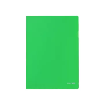   Genotherm 'L' A4, PP 180 micron fényes, víztiszta, Economix zöld  10db/csomag