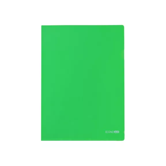 Genotherm 'L' A4, PP 180 micron fényes, víztiszta, Economix zöld 10db/csomag Genotherm 'L' A4, PP 180 micron fényes, víztiszta, Economix zöld 10db/csomag