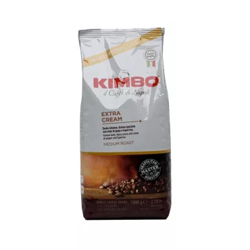 Kávé szemes, 1000g, Kimbo  Extra Crema