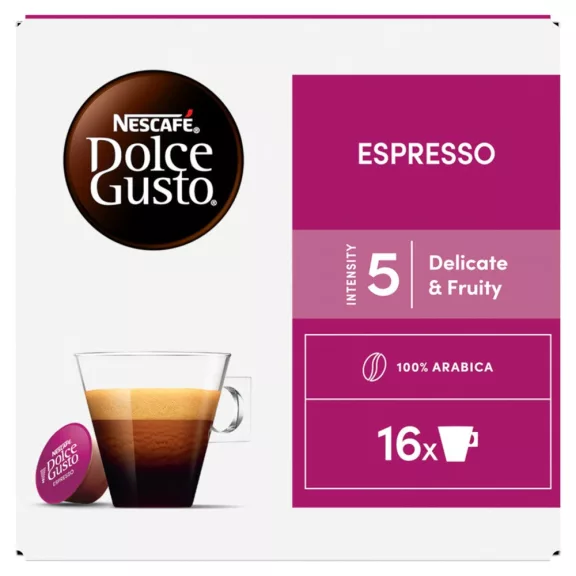 Kávékapszula, Nescafé Dolce Gusto Espresso 16db kapszula Kávékapszula, Nescafé Dolce Gusto Espresso 16db kapszula