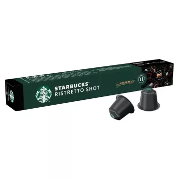   Kávékapszula, Nespresso kompatibilis, Starbucks Ristretto Shot, 10db kapszula