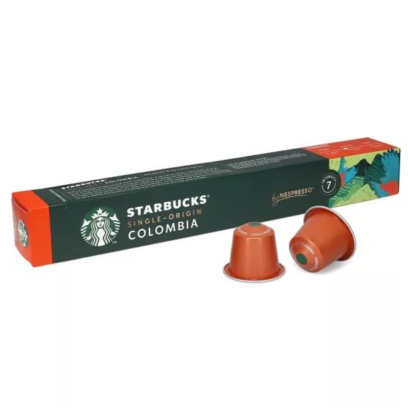 Kávékapszula, Nespresso kompatibilis, Starbucks Colombia, 10db kapszula Kávékapszula, Nespresso kompatibilis, Starbucks Colombia, 10db kapszula