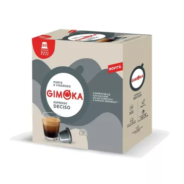   Kávékapszula, Nespresso kompatibilis, Gimoka Espresso Deciso, 50db kapszula