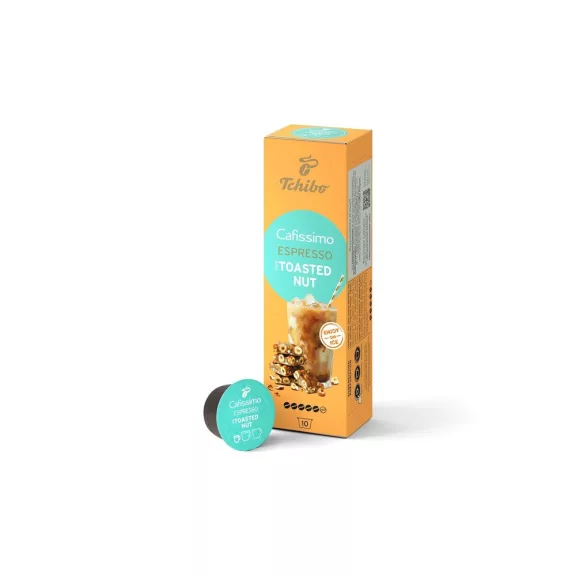 Kávékapszula, Tchibo Cafissimo Espresso Toasted Nut 10 db kapszula Kávékapszula, Tchibo Cafissimo Espresso Toasted Nut 10 db kapszula