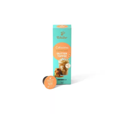   Kávékapszula, Tchibo Cafissimo Flavoured Espresso Buttertoffee 10 db kapszula
