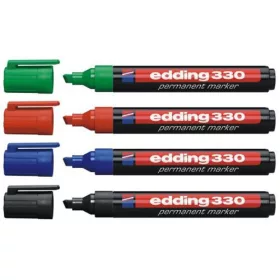 Alkoholos marker 1-5mm, vágott Edding 330 zöld